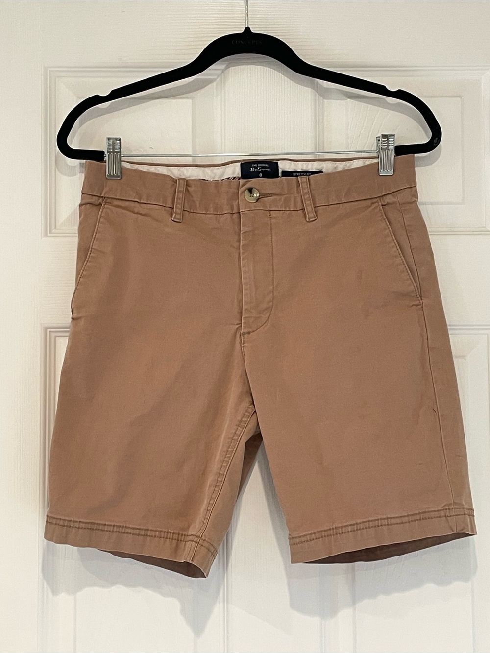 Ben Sherman Men's Tan Flat Front Chino Shorts